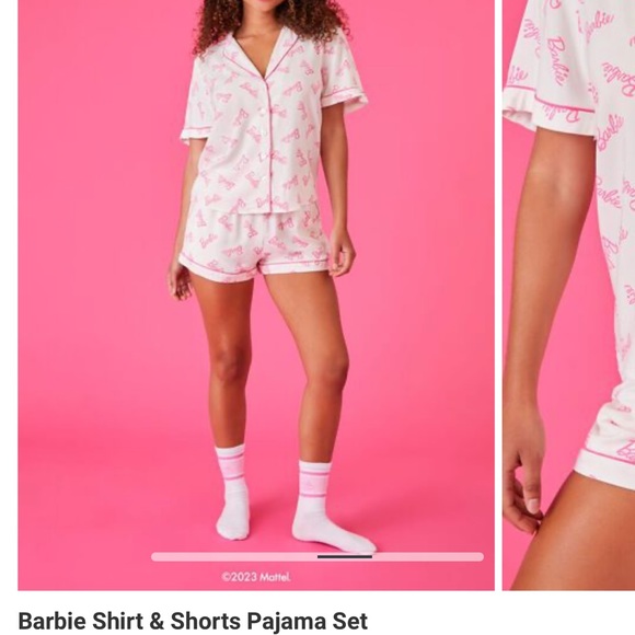 Barbie Pajama Set - Picture 2 of 2